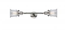 Innovations Lighting 208L-PN-G182S-LED - Canton - 2 Light - 6 inch - Polished Nickel - Adjustable Bath Vanity Light
